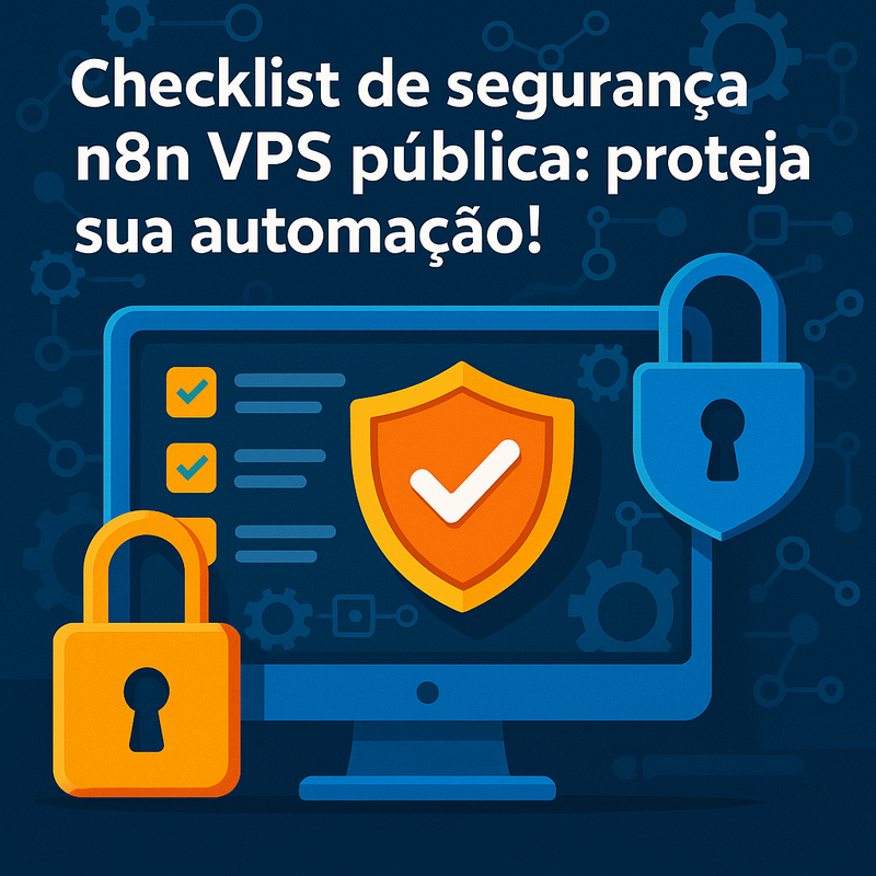 Checklist de segurança n8n VPS pública: proteja sua automação!