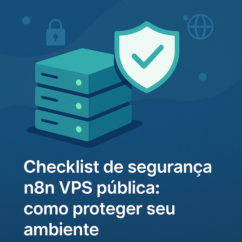 Checklist de segurança n8n VPS pública: como proteger seu ambiente