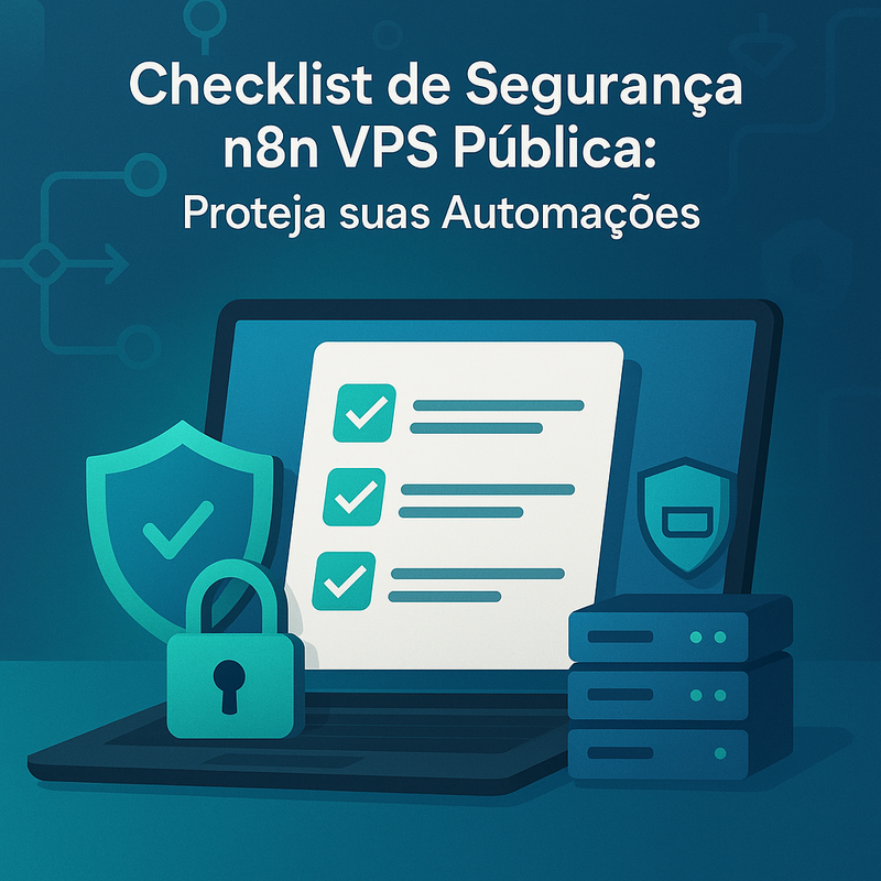 Checklist de Segurança n8n VPS Pública: Proteja suas Automações
