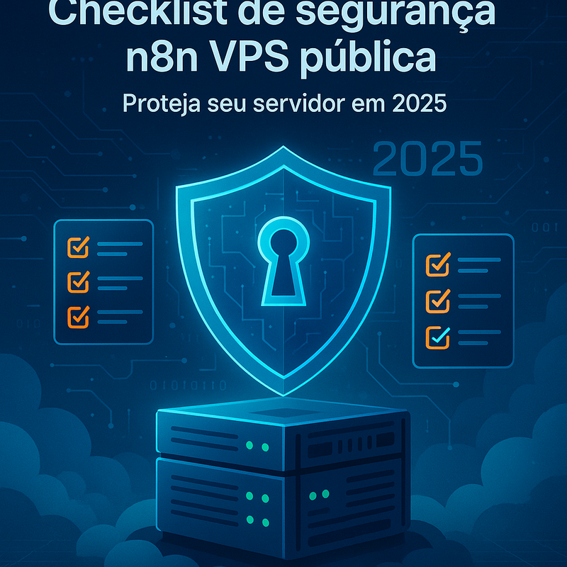 Checklist de segurança n8n VPS pública: proteja seu servidor em 2026