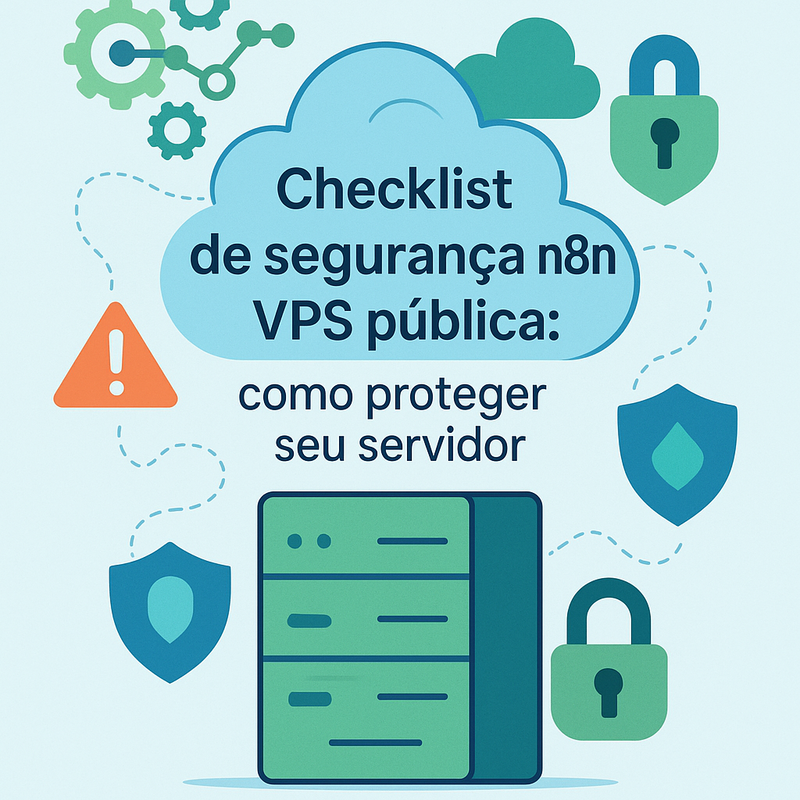 Checklist de segurança n8n VPS pública: como proteger seu servidor