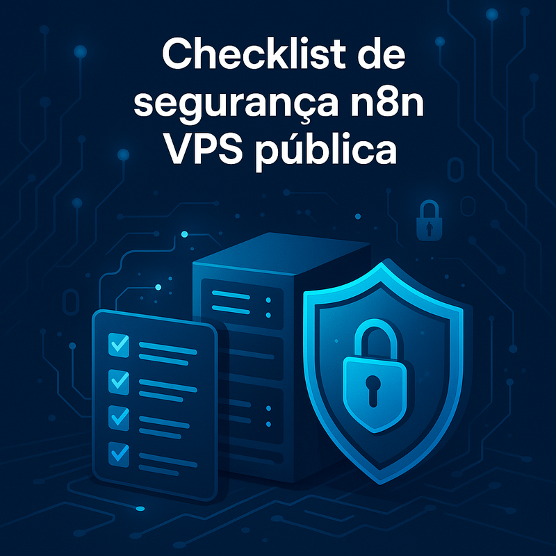 Checklist de segurança n8n VPS pública: proteja seu servidor