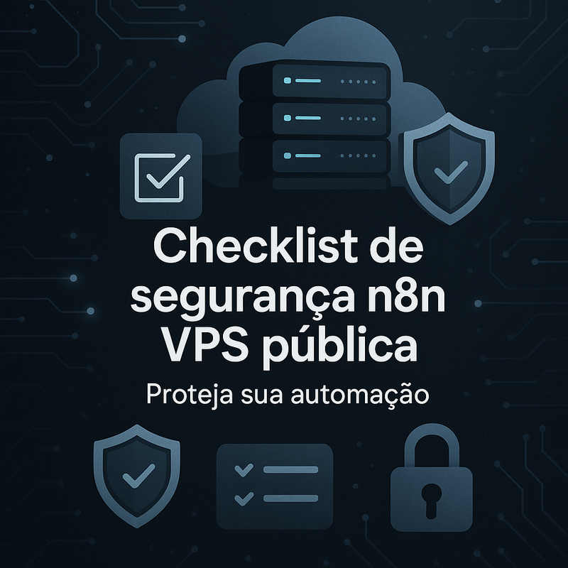 Checklist de segurança n8n VPS pública: proteja sua automação
