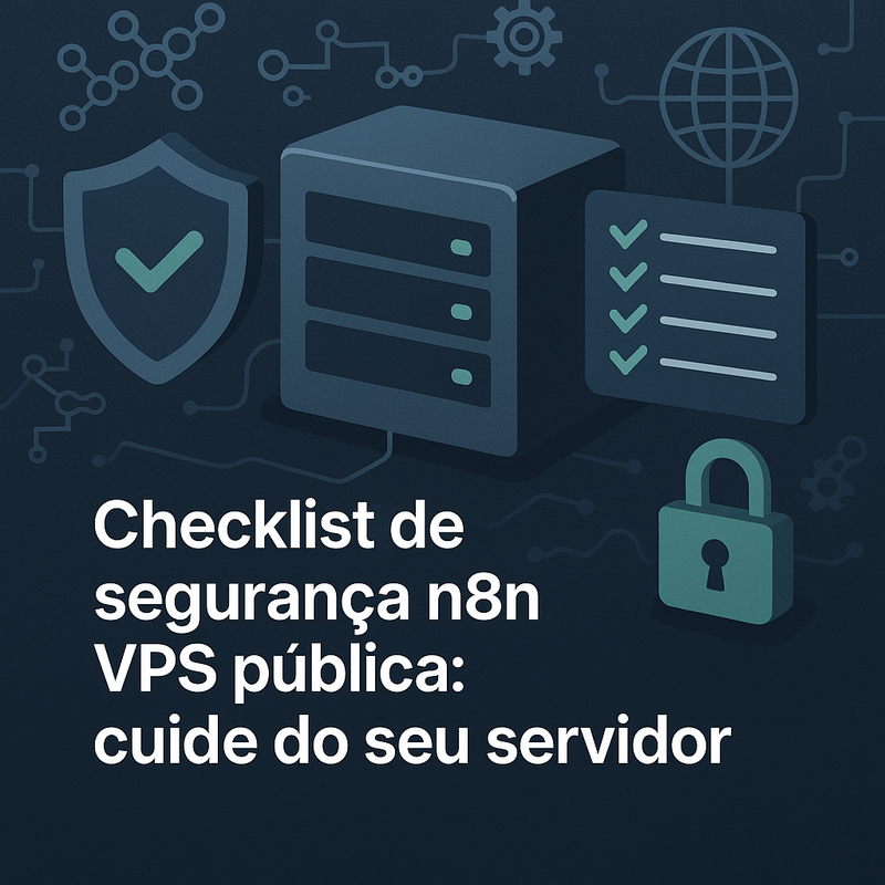 Checklist de segurança n8n VPS pública: cuide do seu servidor