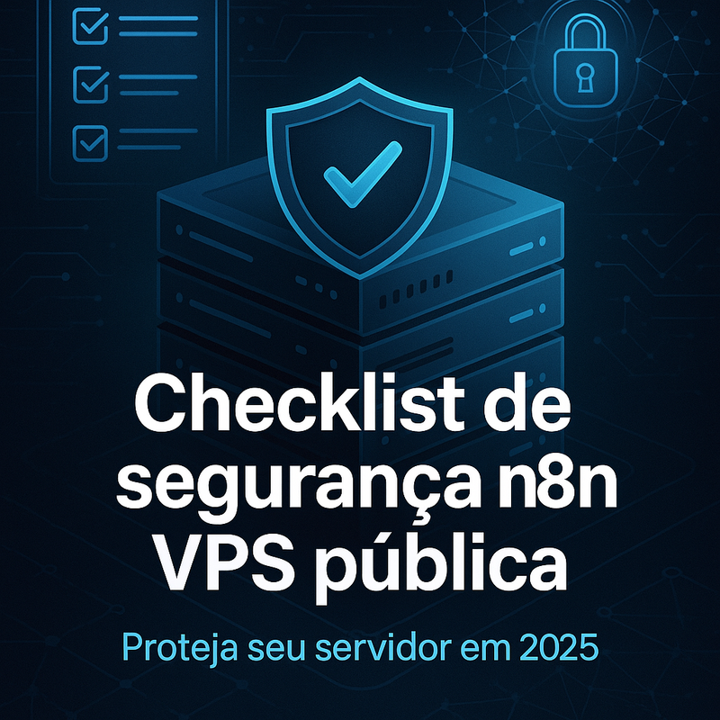 Checklist de segurança n8n VPS pública: proteja seu servidor em 2026