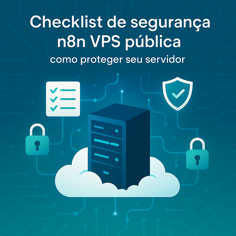 Checklist de segurança n8n VPS pública: como proteger seu servidor