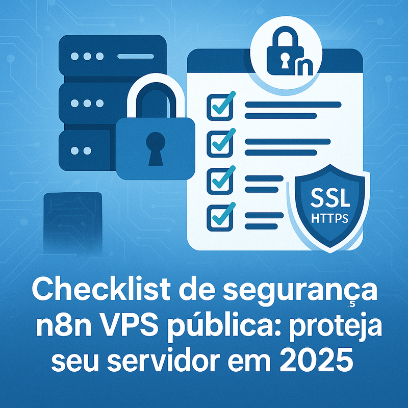 Checklist de segurança n8n VPS pública: proteja seu servidor em 2026