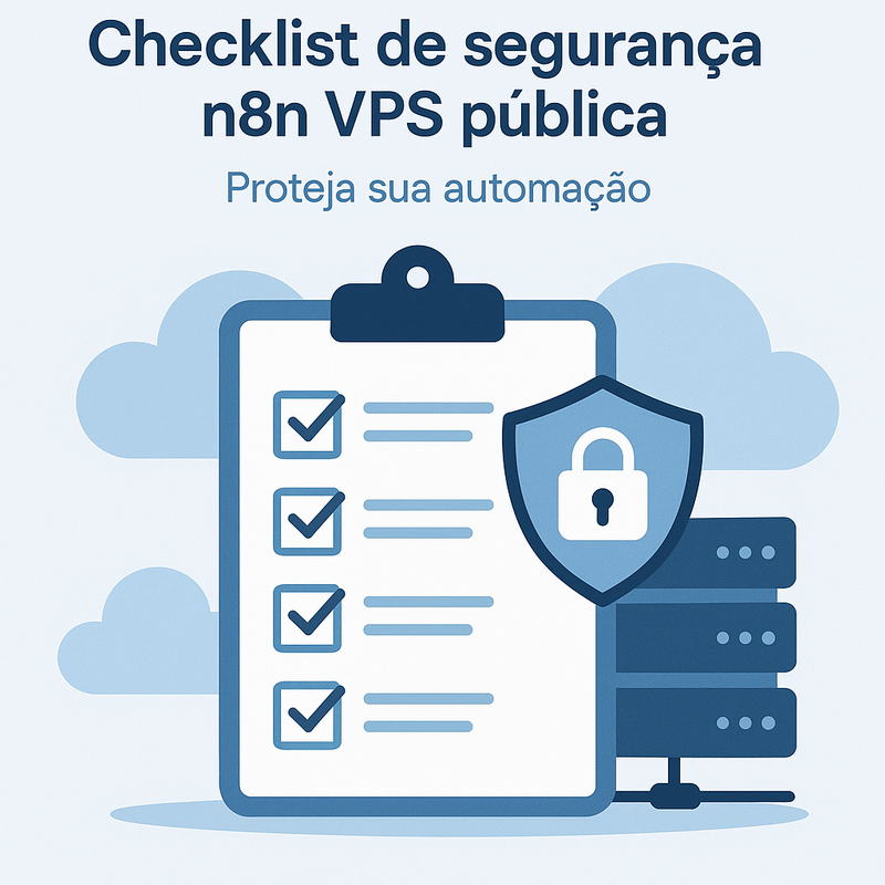 Checklist de segurança n8n VPS pública: Proteja sua automação