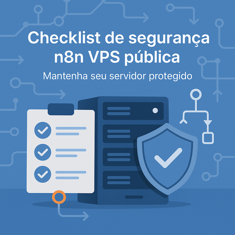 Checklist de segurança n8n VPS pública: mantenha seu servidor protegido