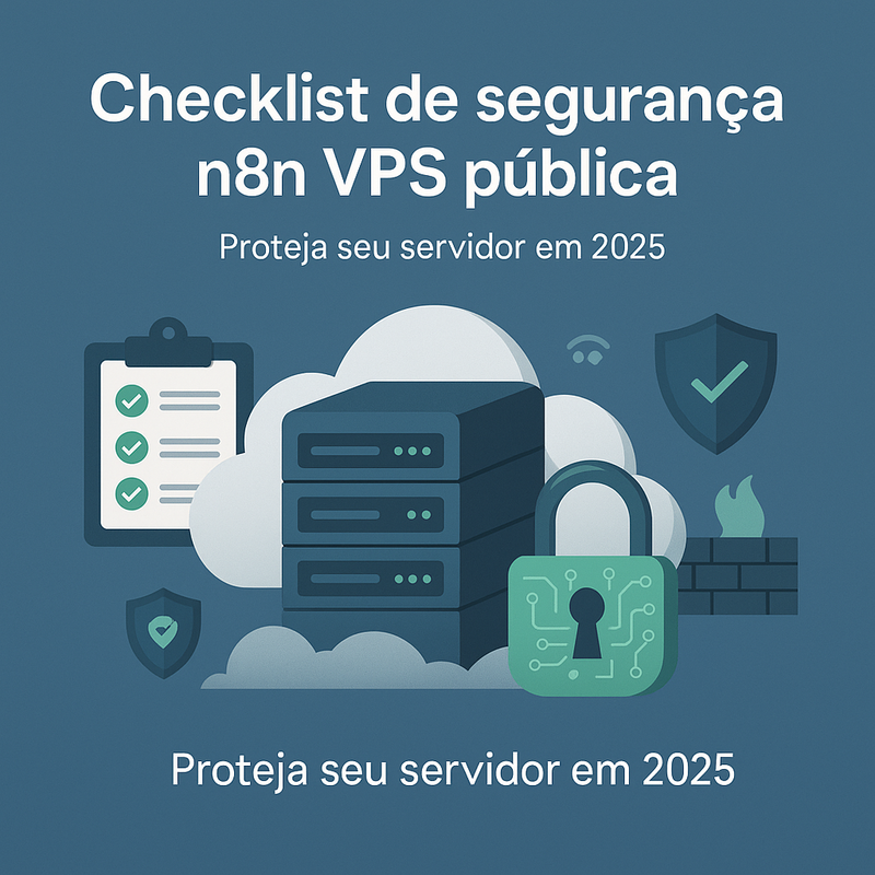 Checklist de segurança n8n VPS pública: proteja seu servidor em 2026