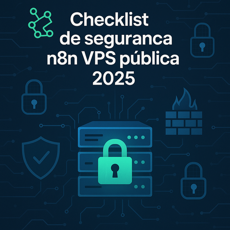 Checklist de segurança n8n VPS pública: como proteger seu servidor em 2026