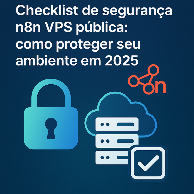 Checklist de segurança n8n VPS pública: como proteger seu ambiente em 2026
