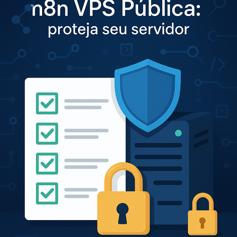 Checklist de segurança n8n VPS pública: proteja seu servidor