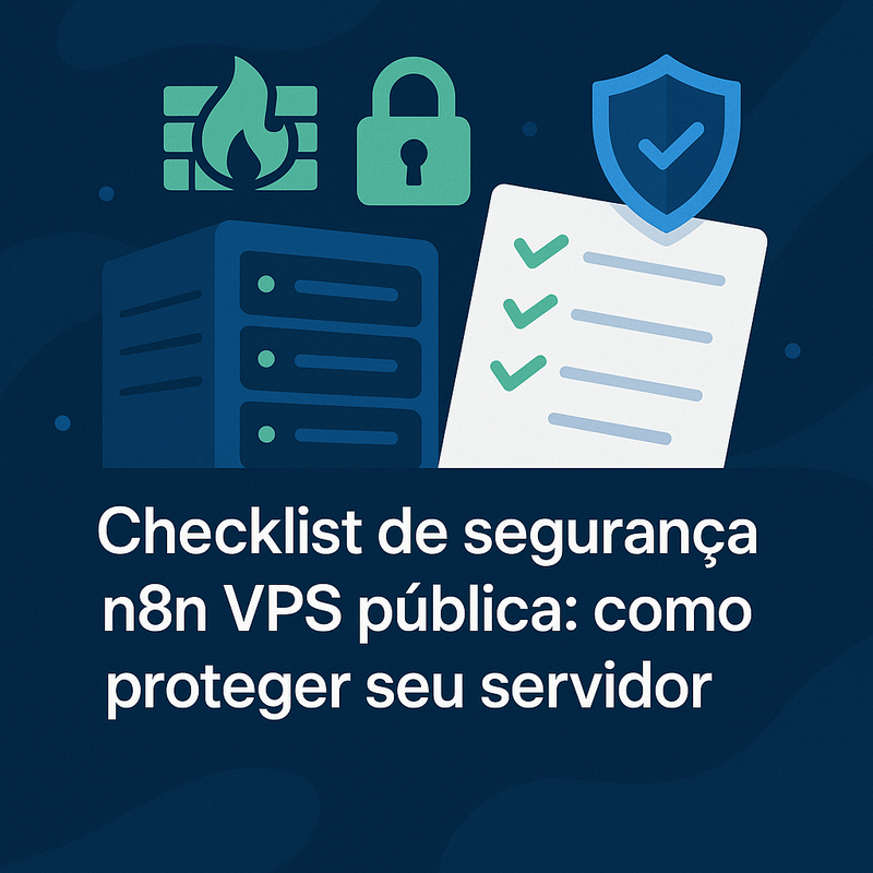 Checklist de segurança n8n VPS pública: como proteger seu servidor