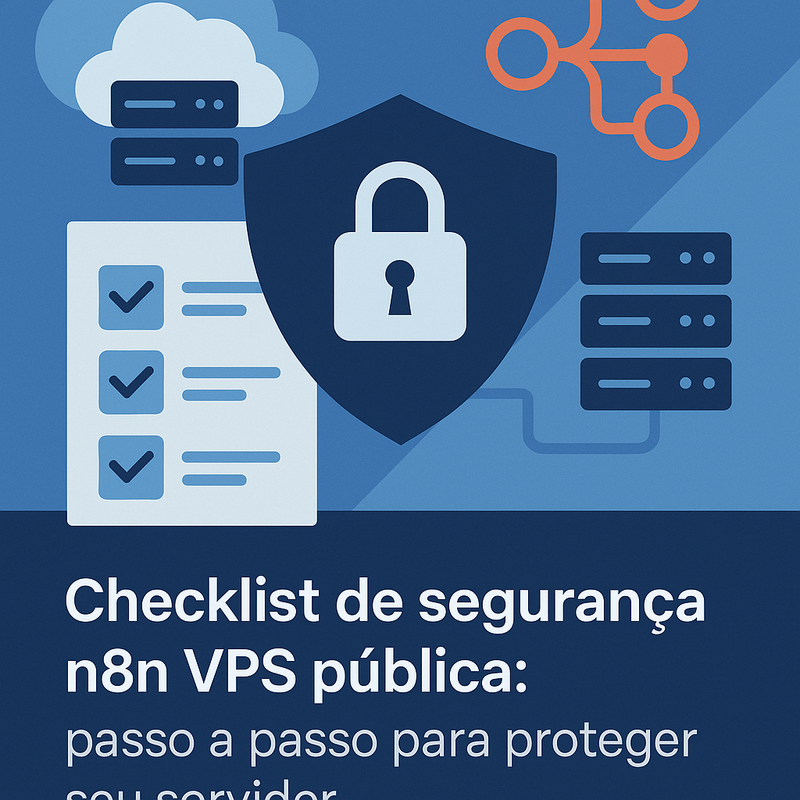 Checklist de segurança n8n VPS pública: passo a passo para proteger seu servidor