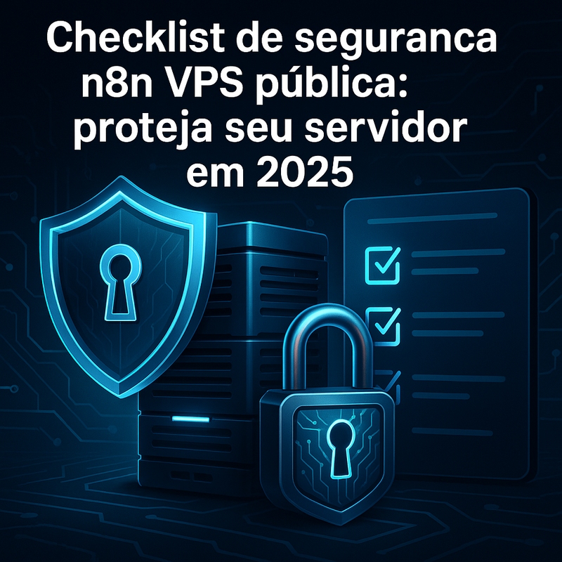 Checklist de segurança n8n VPS pública: proteja seu servidor em 2026