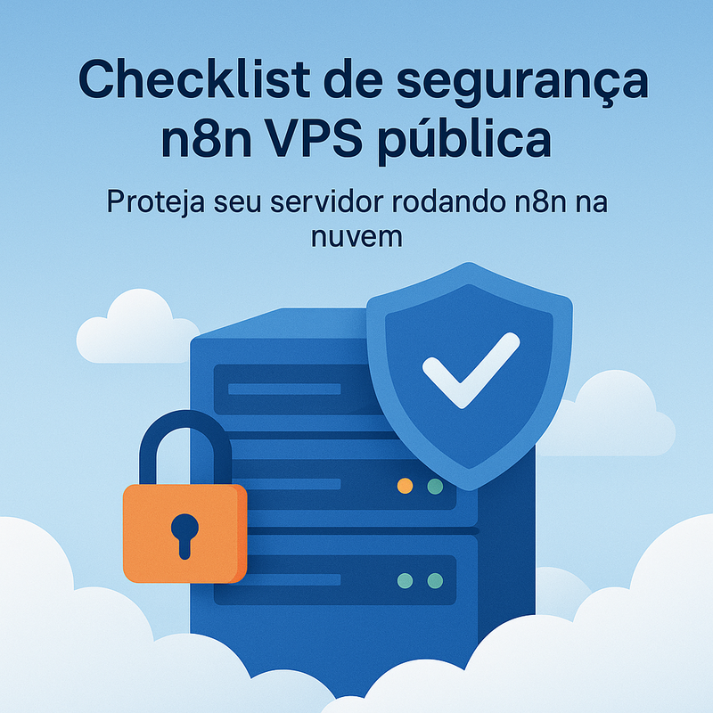 Checklist de segurança n8n VPS pública: proteja seu servidor