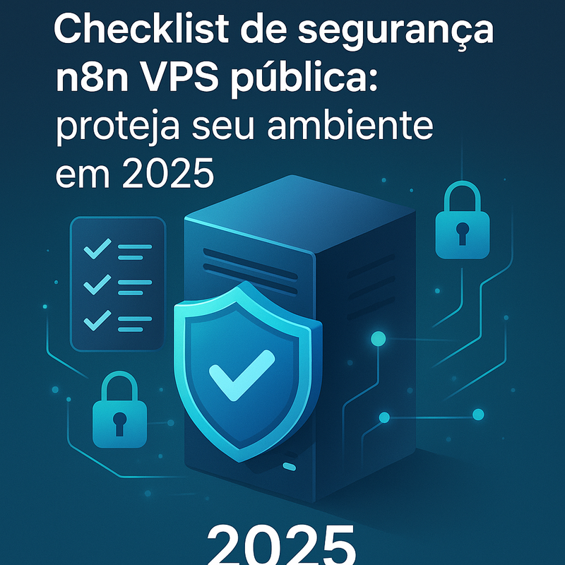 Checklist de segurança n8n VPS pública: proteja seu ambiente em 2026