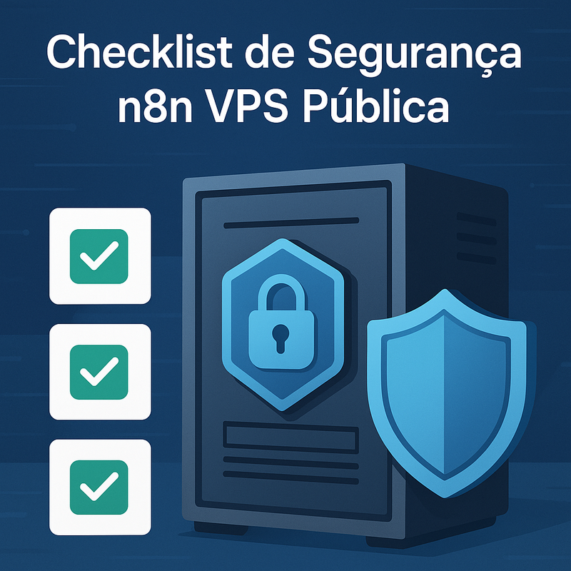 Checklist de segurança n8n VPS pública: garanta proteção total