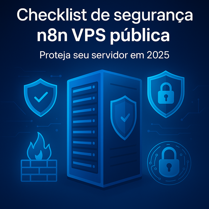 Checklist de segurança n8n VPS pública: proteja seu servidor em 2026