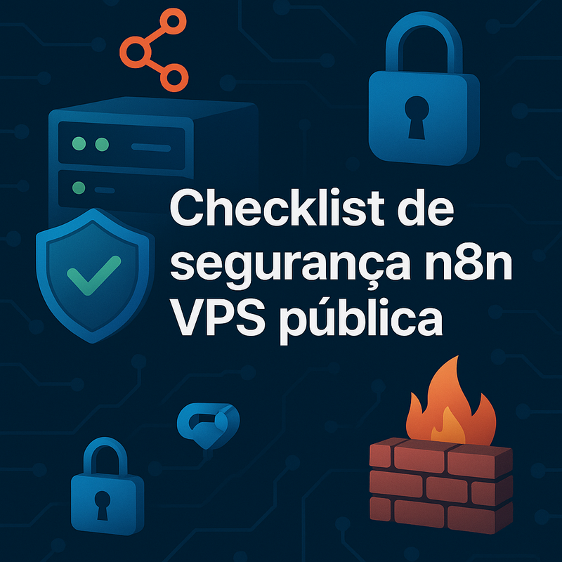 Checklist de segurança n8n VPS pública: proteja seu servidor em 2026