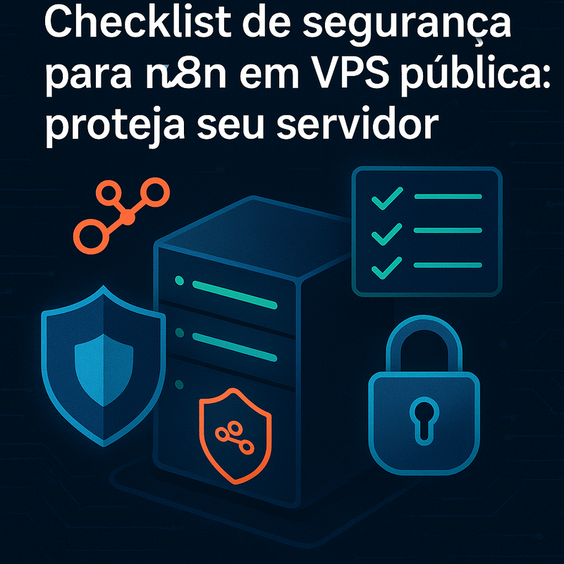 Checklist de segurança para n8n em VPS pública: proteja seu servidor