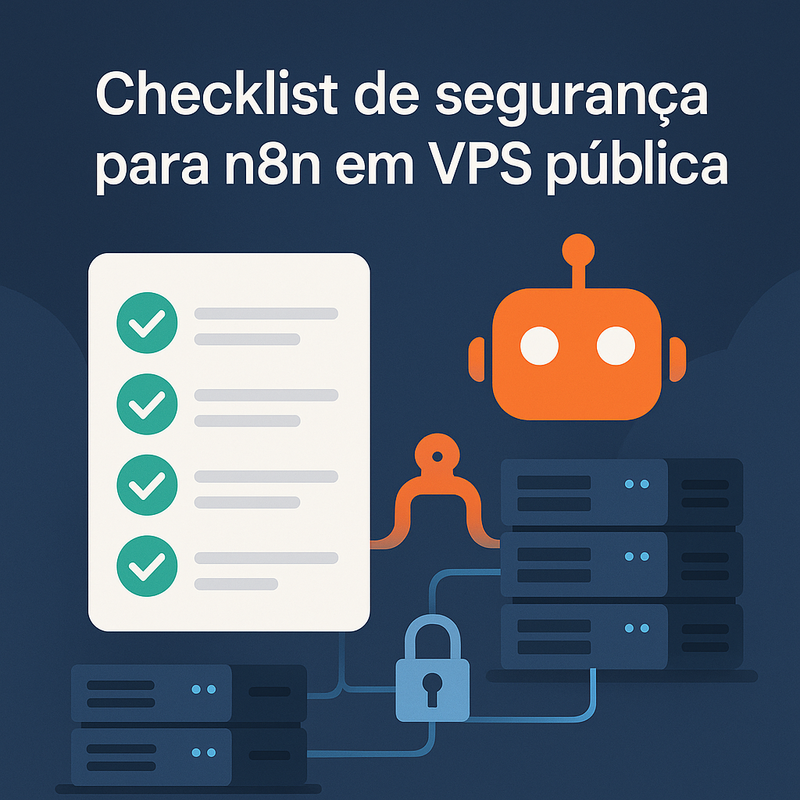Checklist de segurança para n8n em VPS pública: práticas essenciais