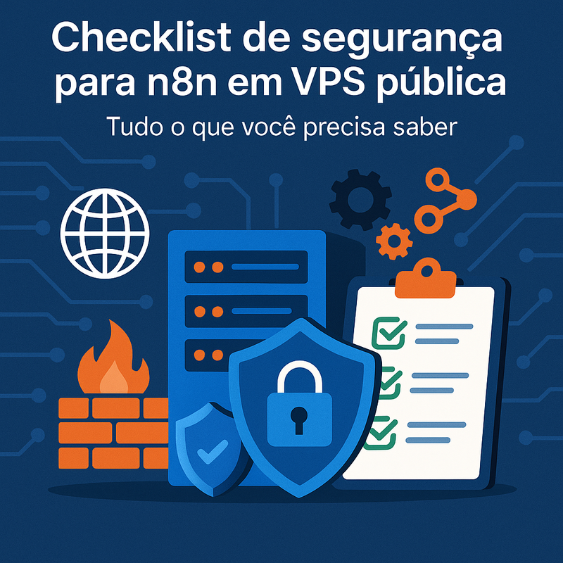 Checklist de segurança para n8n em VPS pública: tudo o que você precisa saber