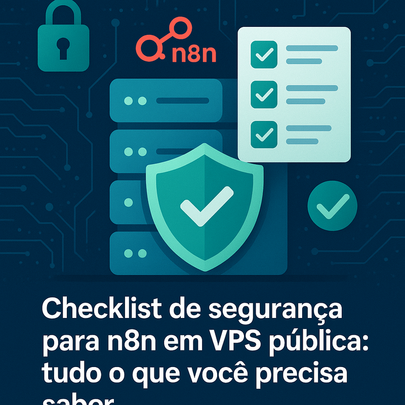 Checklist de segurança para n8n em VPS pública: tudo o que você precisa saber