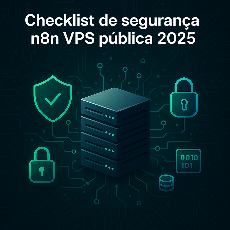 Checklist de segurança n8n VPS pública 2026: Proteja seus dados
