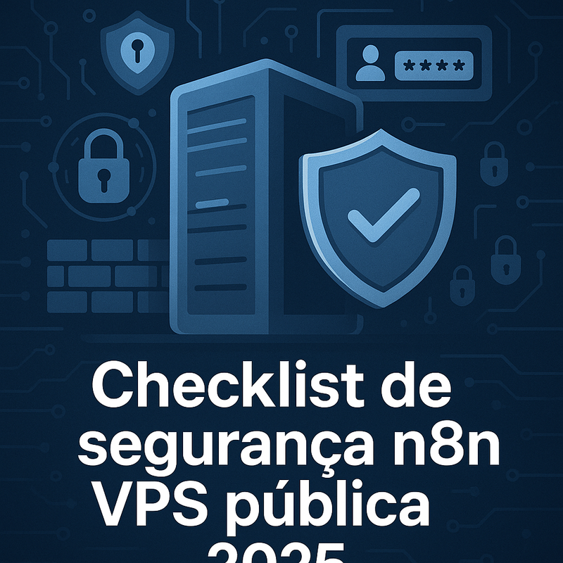 Checklist de segurança n8n VPS pública 2026: proteja seu servidor