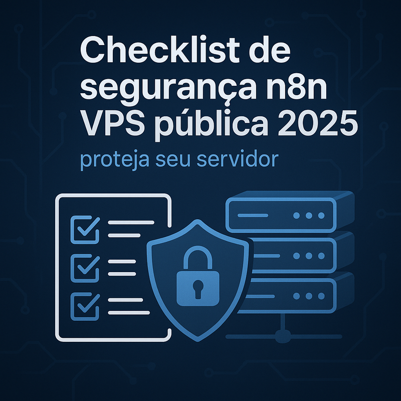 Checklist de segurança n8n VPS pública 2026: proteja seu servidor