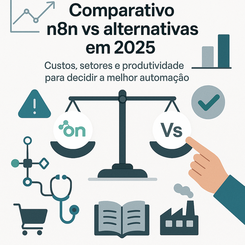 As melhores n8n alternativas​ para 2026
