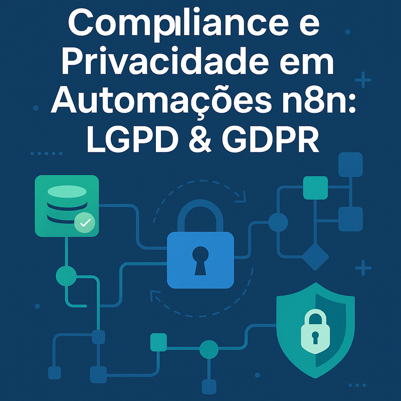 Como garantir compliance e privacidade em automações n8n sob LGPD e GDPR