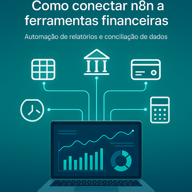 Como conectar n8n a ferramentas financeiras para automação de relatórios e conciliação