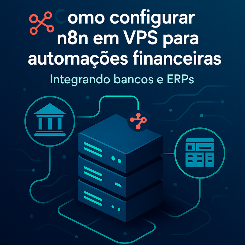 Como configurar n8n em VPS para automações financeiras integrando bancos e ERPs