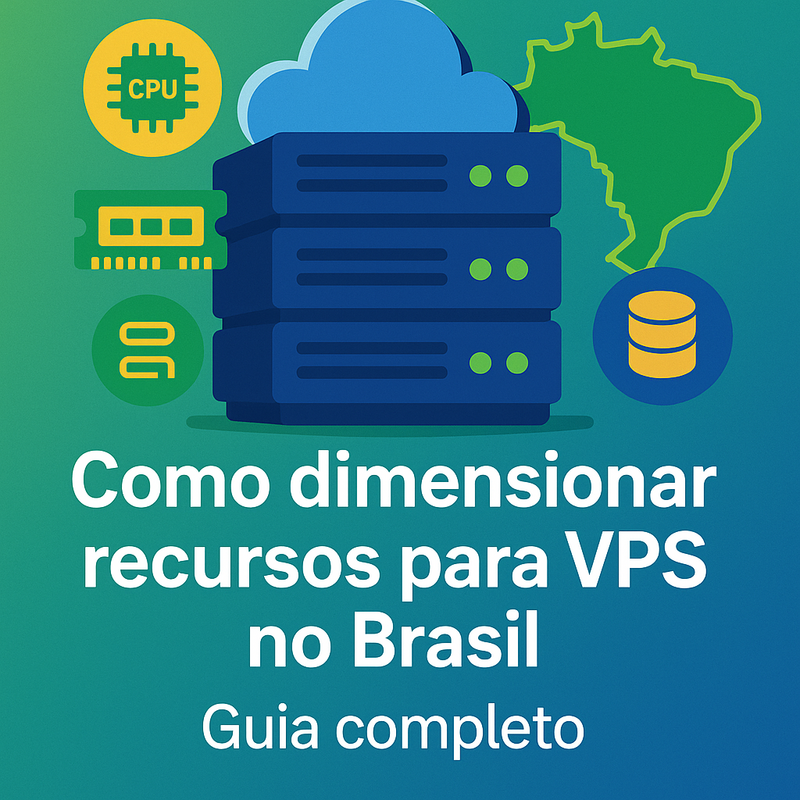 Como dimensionar recursos para VPS no Brasil: guia completo