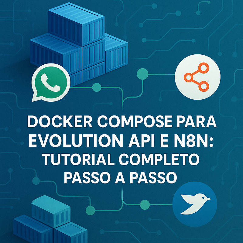 Docker Compose para Evolution API e N8N: Tutorial Completo Passo a Passo