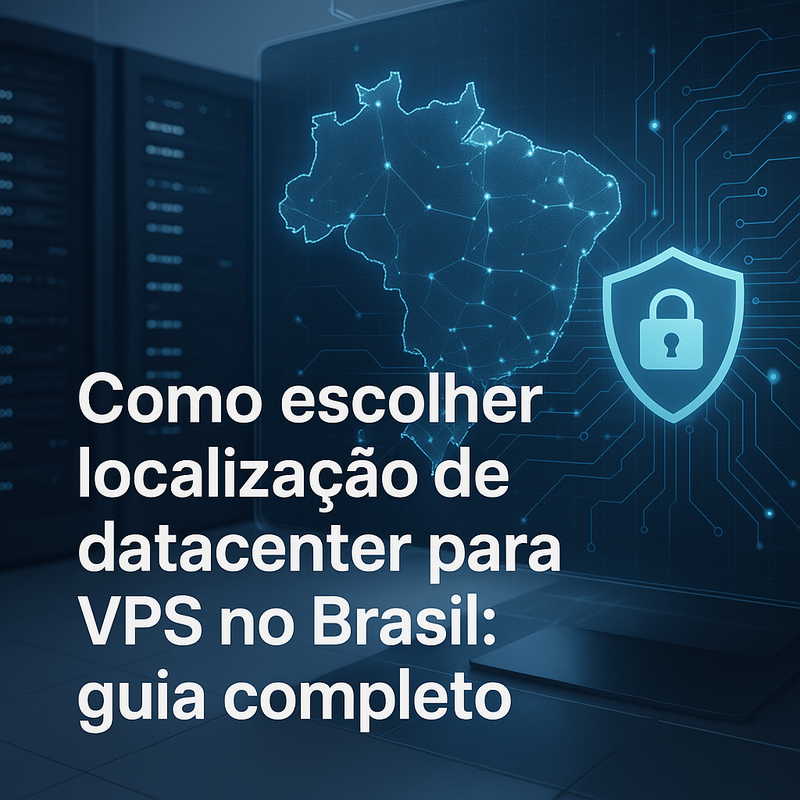 Como escolher localização de datacenter para VPS no Brasil: guia completo