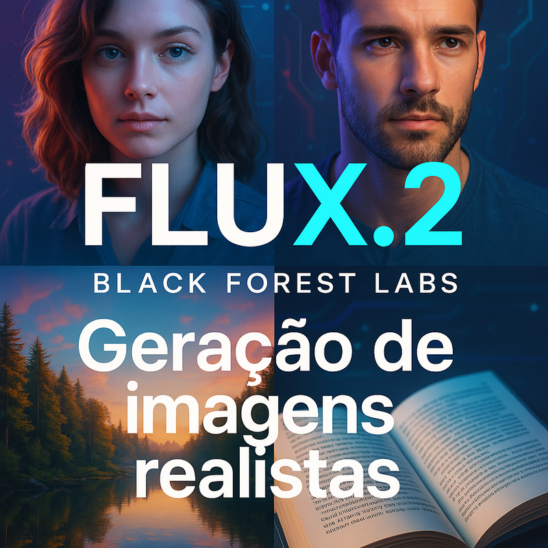 FLUX.2 Black Forest Labs: geração de imagens realistas com multi-referência e texto legível