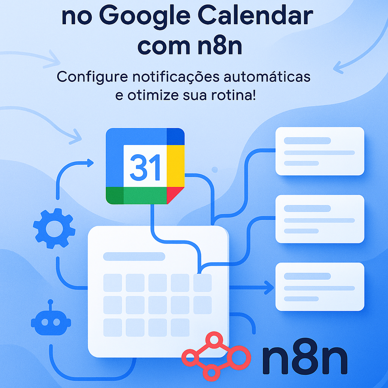 Como criar fluxo de agendamento automático no Google Calendar com n8n