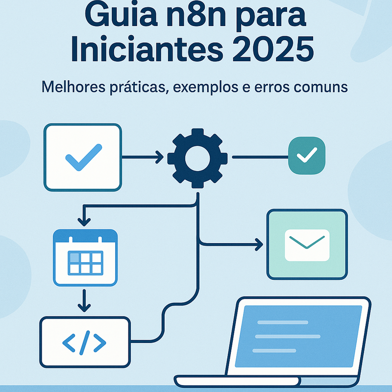 Guia n8n para iniciantes 2026: melhores práticas, exemplos e erros comuns