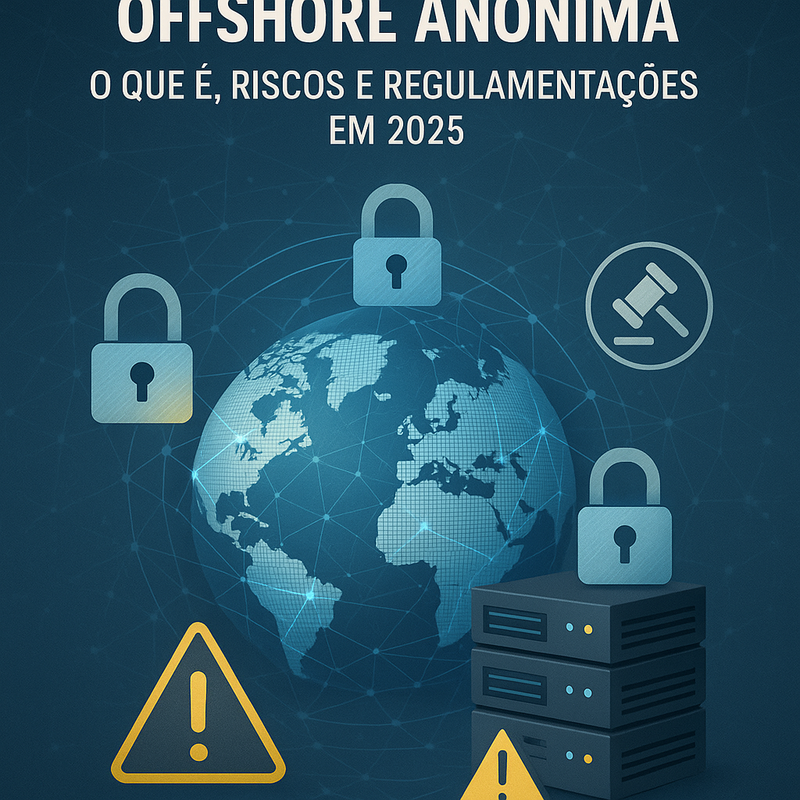 Hospedagem offshore anônima: o que é, riscos e regulamentações em 2026
