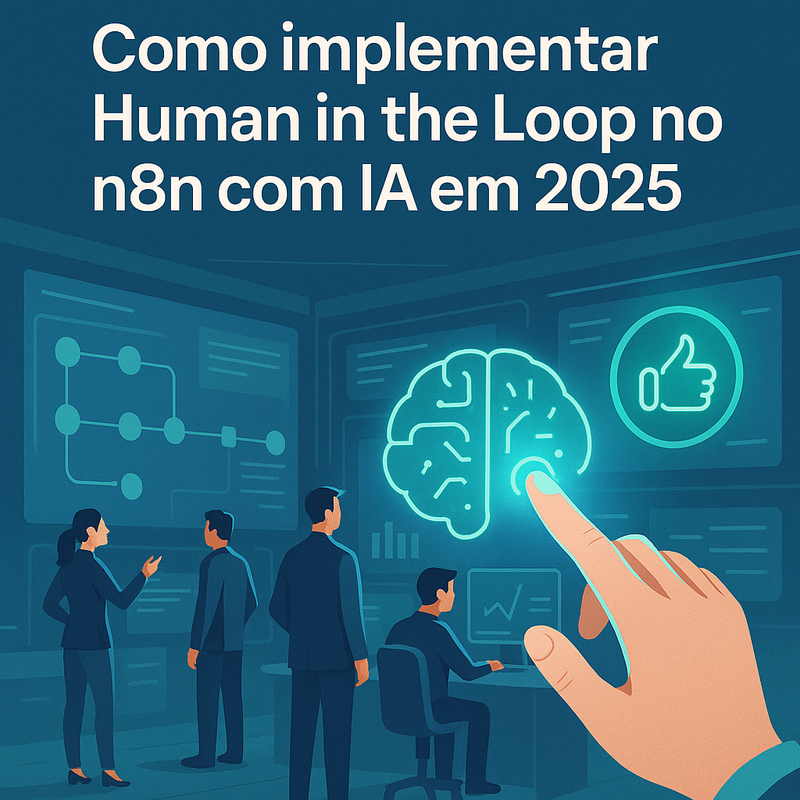 Como implementar Human in the Loop no n8n com IA em 2026: Guia Completo