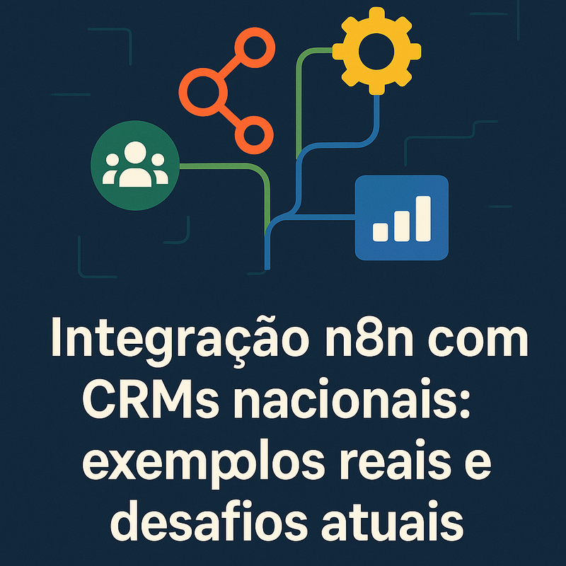 Integração n8n com CRMs nacionais: exemplos reais e desafios atuais