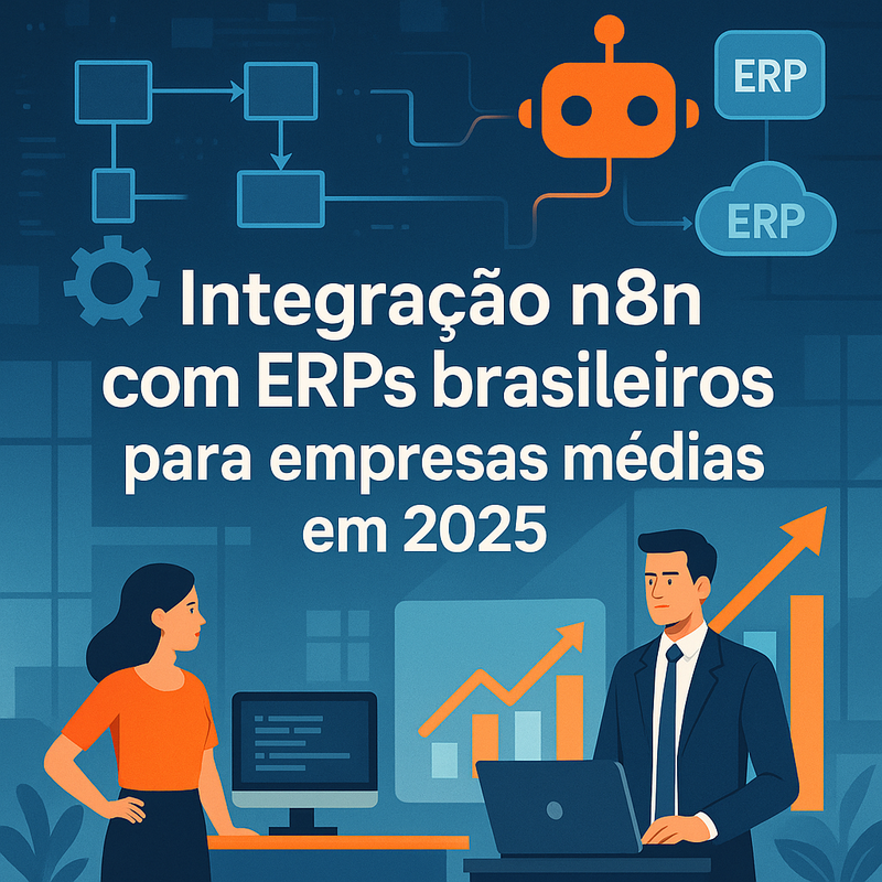 Integração n8n com ERPs brasileiros para empresas médias em 2026