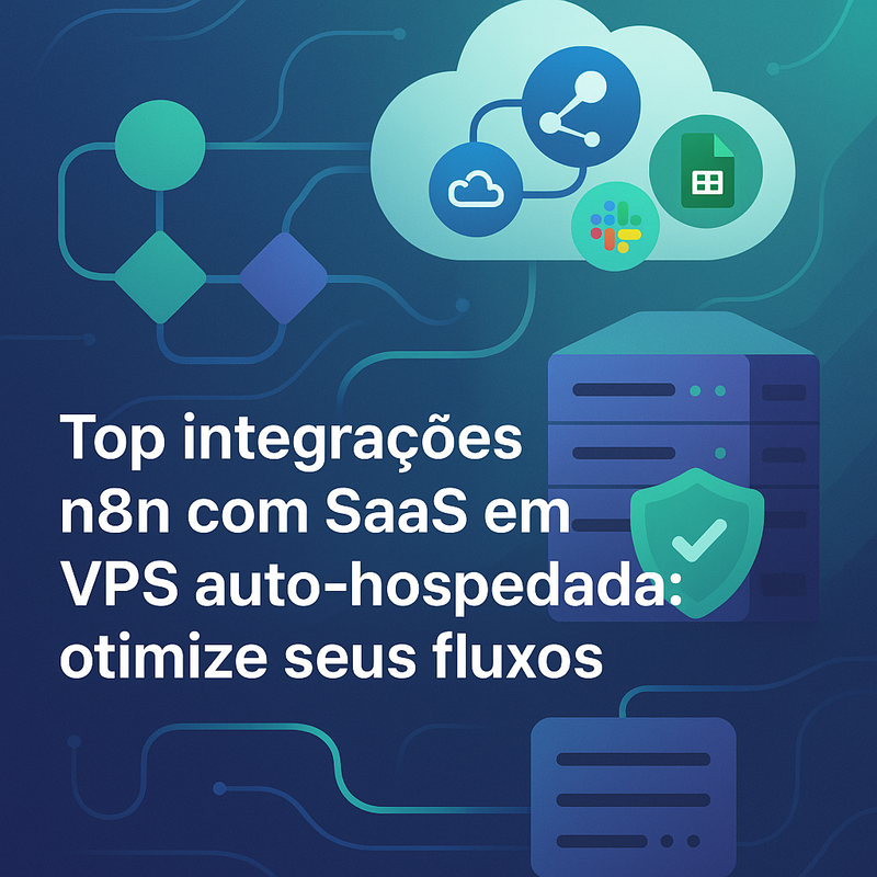 Top integrações n8n com SaaS em VPS auto-hospedada: otimize seus fluxos