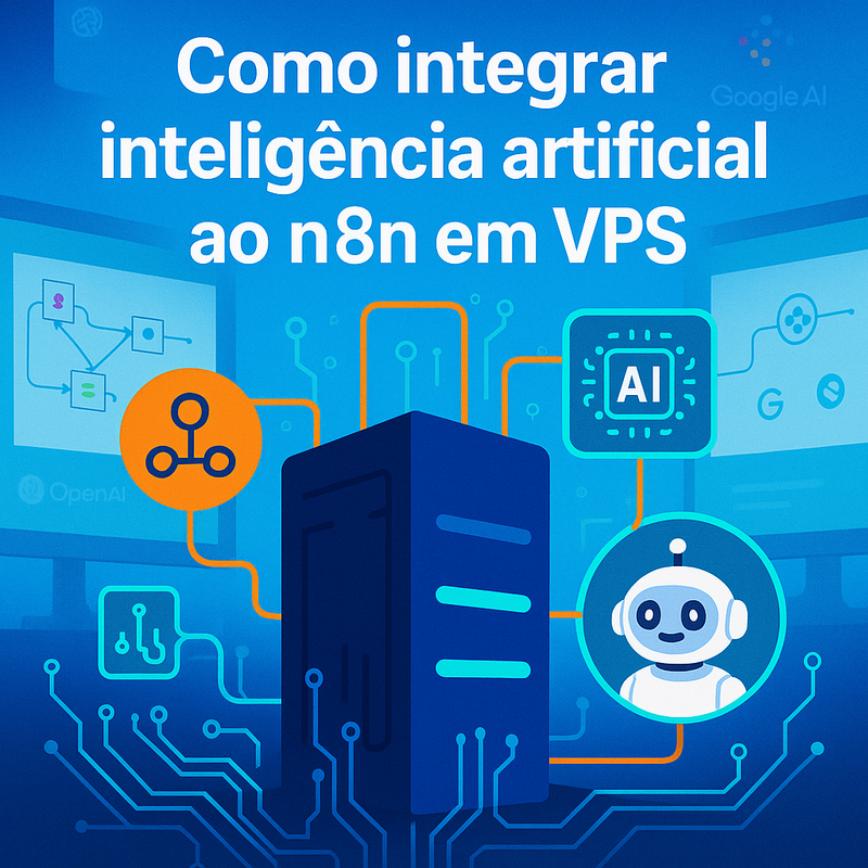 Como integrar inteligência artificial ao n8n em VPS passo a passo