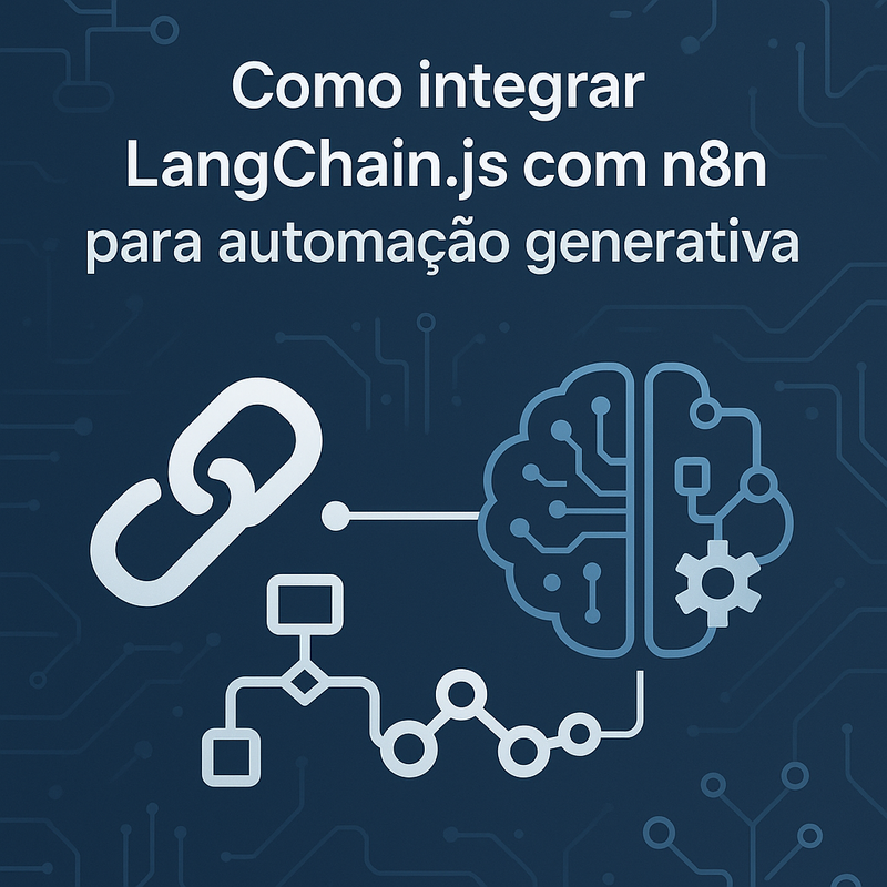 Como integrar LangChain.js com n8n para automação generativa