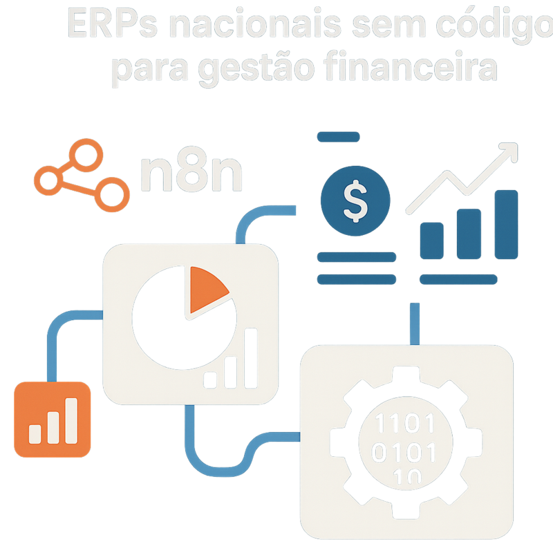 Como integrar n8n com ERPs nacionais sem código para gestão financeira